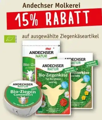 Erdkorn Biomarkt Andechser Molkerei Angebot