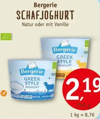 Erdkorn Biomarkt Bergerie SCHAFJOGHURT Angebot