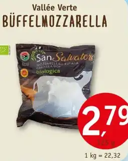 Erdkorn Biomarkt Vallée Verte BÜFFELMOZZARELLA Angebot