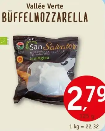 Erdkorn Biomarkt Vallée Verte BÜFFELMOZZARELLA Angebot