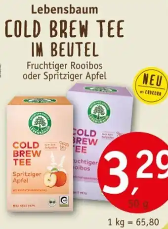 Erdkorn Biomarkt Lebensbaum COLD BREW TEE IM BEUTEL Angebot