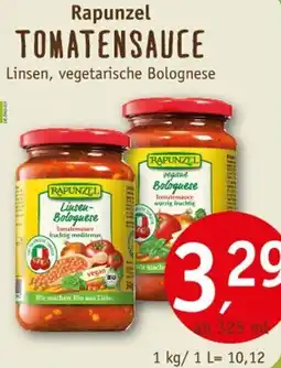 Erdkorn Biomarkt Rapunzel TOMATENSAUCE Angebot