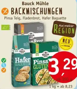 Erdkorn Biomarkt Bauck Mühle BACKMISCHUNGEN Angebot