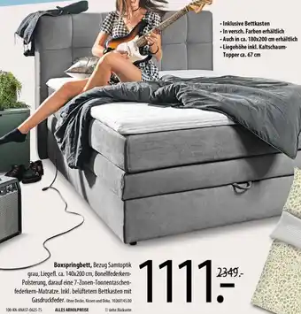 Franz Knuffmann Boxspringbett Angebot