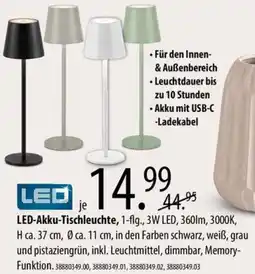 Franz Knuffmann LED-Akku Tischleuchte Angebot