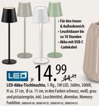 Franz Knuffmann LED-Akku Tischleuchte Angebot