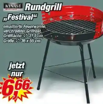 Posten Börse KYNAST Rundgrill Festival Angebot