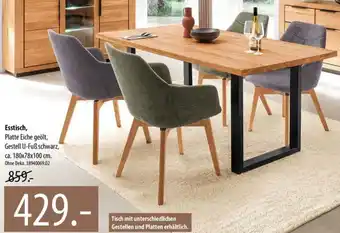 Franz Knuffmann Esstisch Angebot