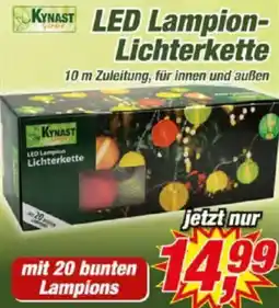 Posten Börse KYNAST LED Lampion Lichterkette Angebot