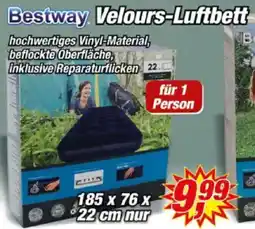 Posten Börse Bestway Velours-Luftbett Angebot