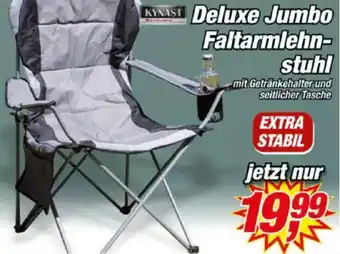 Posten Börse KYNAST Deluxe Jumbo Faltarmlehnstuhl Angebot