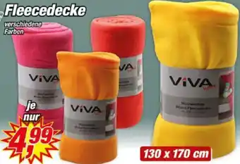 Posten Börse VIVA Fleecedecke Angebot