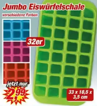 Posten Börse Jumbo Eiswürfelschale Angebot