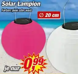 Posten Börse Solar Lampion Angebot
