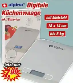 Posten Börse alpina Digitale Küchenwaage Angebot