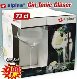 Posten Börse alpina Gin Tonic Gläser Angebot