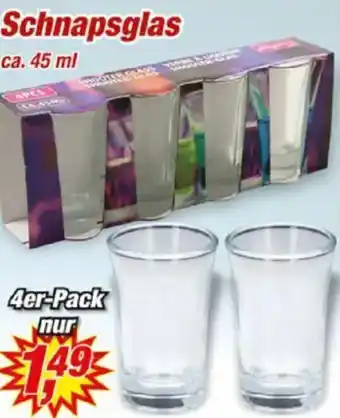 Posten Börse Schnapsglas Angebot