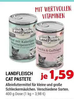 Zookauf Landfleisch cat pastete Angebot
