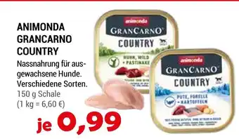Zookauf Animonda grancarno country Angebot