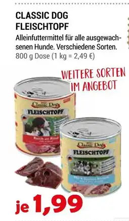 Zookauf Classic dog fleischtopf Angebot