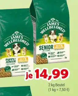 Zookauf James wellbeloved puppy/junior Angebot