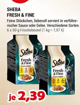 Zookauf Sheba fresh & fine Angebot