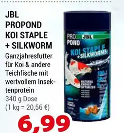 Zookauf Jbl propond koi staple + silkworm Angebot
