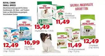 Zookauf Royal canin small breed Angebot