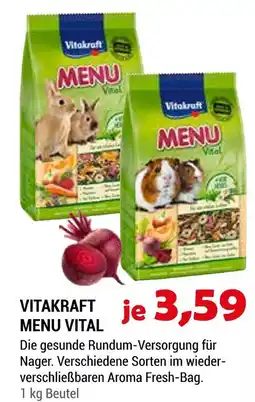 Zookauf Vitakraft menu vital Angebot