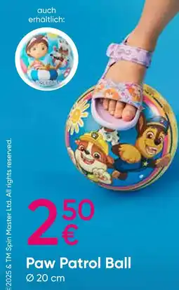 PEPCO Paw patrol paw patrol ball Angebot