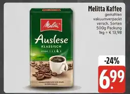 Edeka Xpress Melitta kaffee Angebot