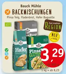 Erdkorn Biomarkt Bauck mühle backmischungen Angebot