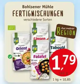 Erdkorn Biomarkt Bohlsener mühle fertigmischungen Angebot