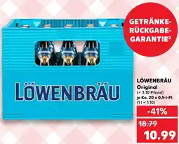Kaufland Löwenbräu original Angebot
