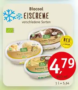 Erdkorn Biomarkt Biocool eiscreme Angebot