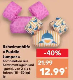 Kaufland Schwimmhilfe puddle jumper Angebot