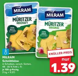 Kaufland Milram schnittkäse Angebot