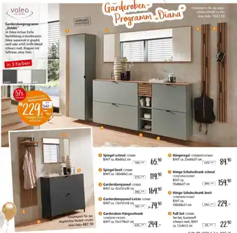 Zurbrüggen Voleo garderobenprogramm „diana Angebot