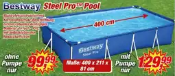 Posten Börse Bestway Steel Pro Pool Angebot