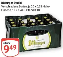Globus Bitburger Stubbi Angebot