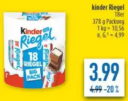 diska Kinder Riegel Angebot