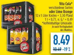 diska Vita Cola oder Limo Orange Angebot