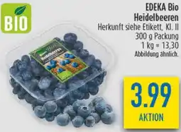 diska EDEKA Bio Heidelbeeren Angebot