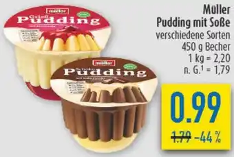 diska Muller Pudding mit Soẞe Angebot