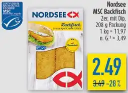 diska Nordsee MSC Backfisch Angebot