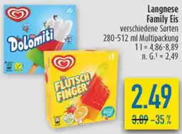 diska Langnese Family Eis Angebot