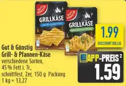 diska Gut & Günstig Grill- & Pfannen-Käse Angebot