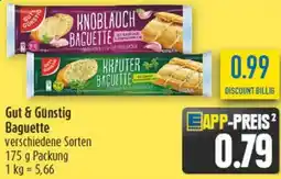 diska Gut & Günstig Baguette Angebot