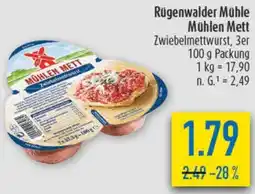 diska Rügenwalder Mühle Mühlen Mett Angebot