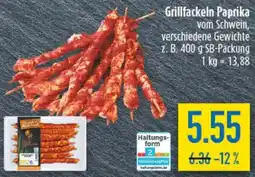 diska Grillfackeln Paprika Angebot